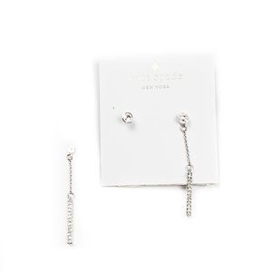 NWT Kate Spade 2 Way Dangle and Stud Earrings
